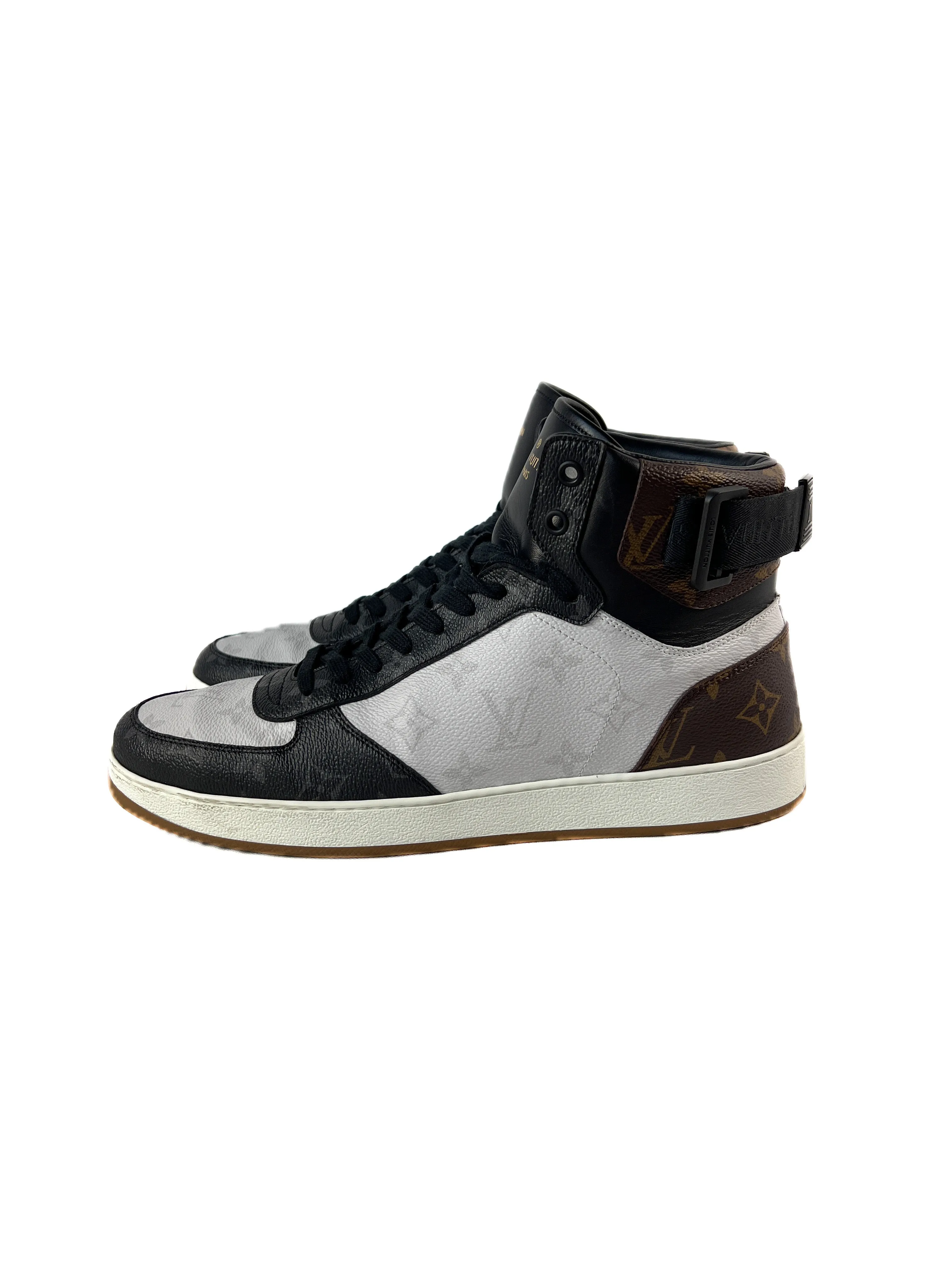 Louis Vuitton Rivoli high top sneakers size 8.5 mens/10.5 womens MS0168