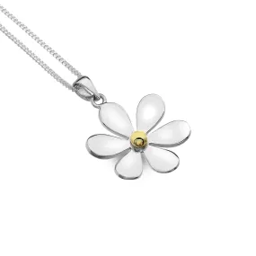 Love Me, Love Me Not Daisy Pendant