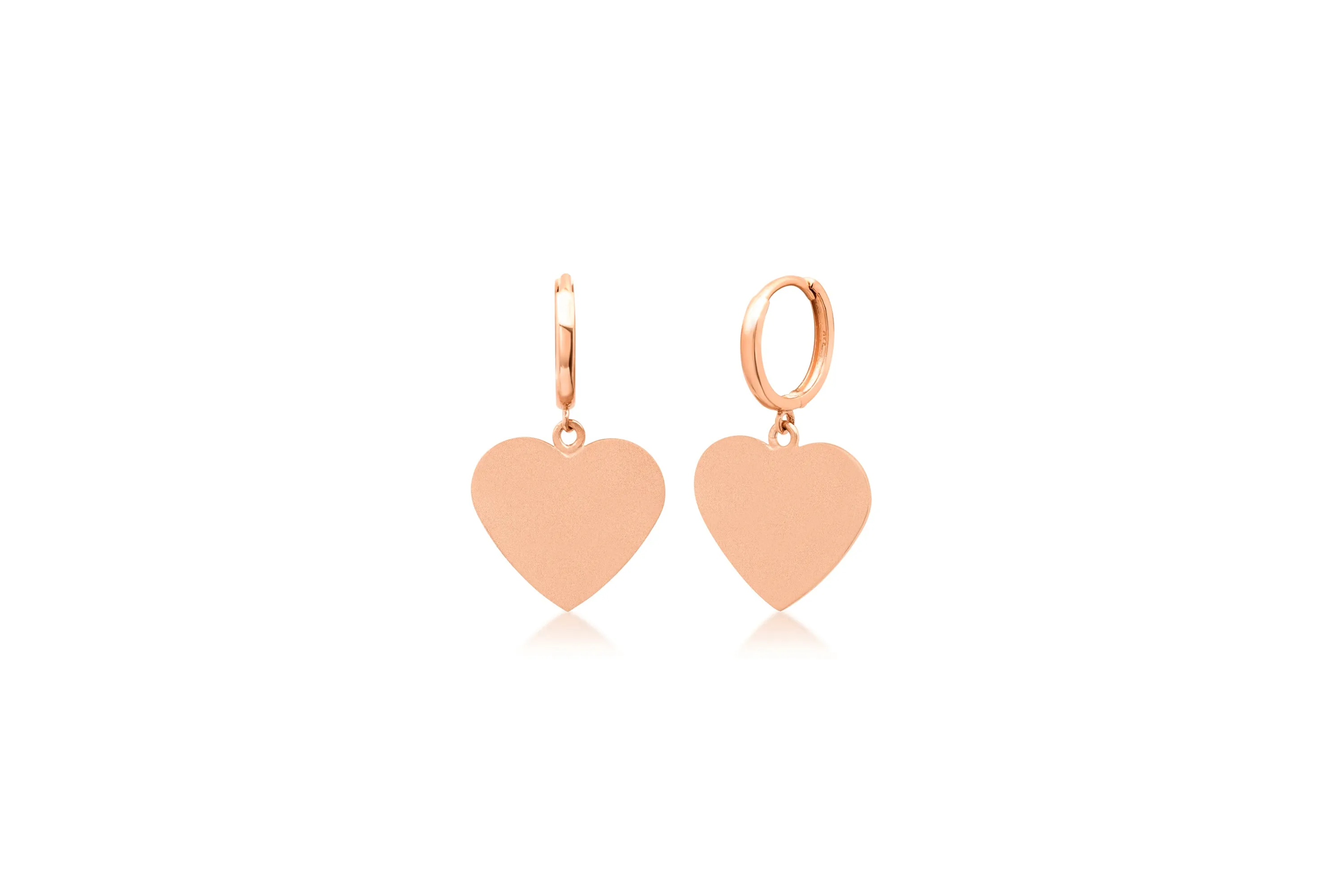 MS X SRJ Medium Heart Earrings