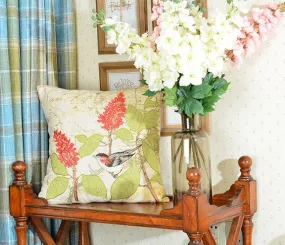 Pillows for Farmhouse, Living Room Throw Pillows, Decorative Sofa Pillows, Bird Throw Pillows, Embroidery Throw Pillows, Rustic Pillows for Couch