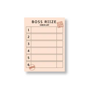 (PRE-ORDER) RIIZE - [BOSS RIIZE] POP-UP MD MEMO PAD