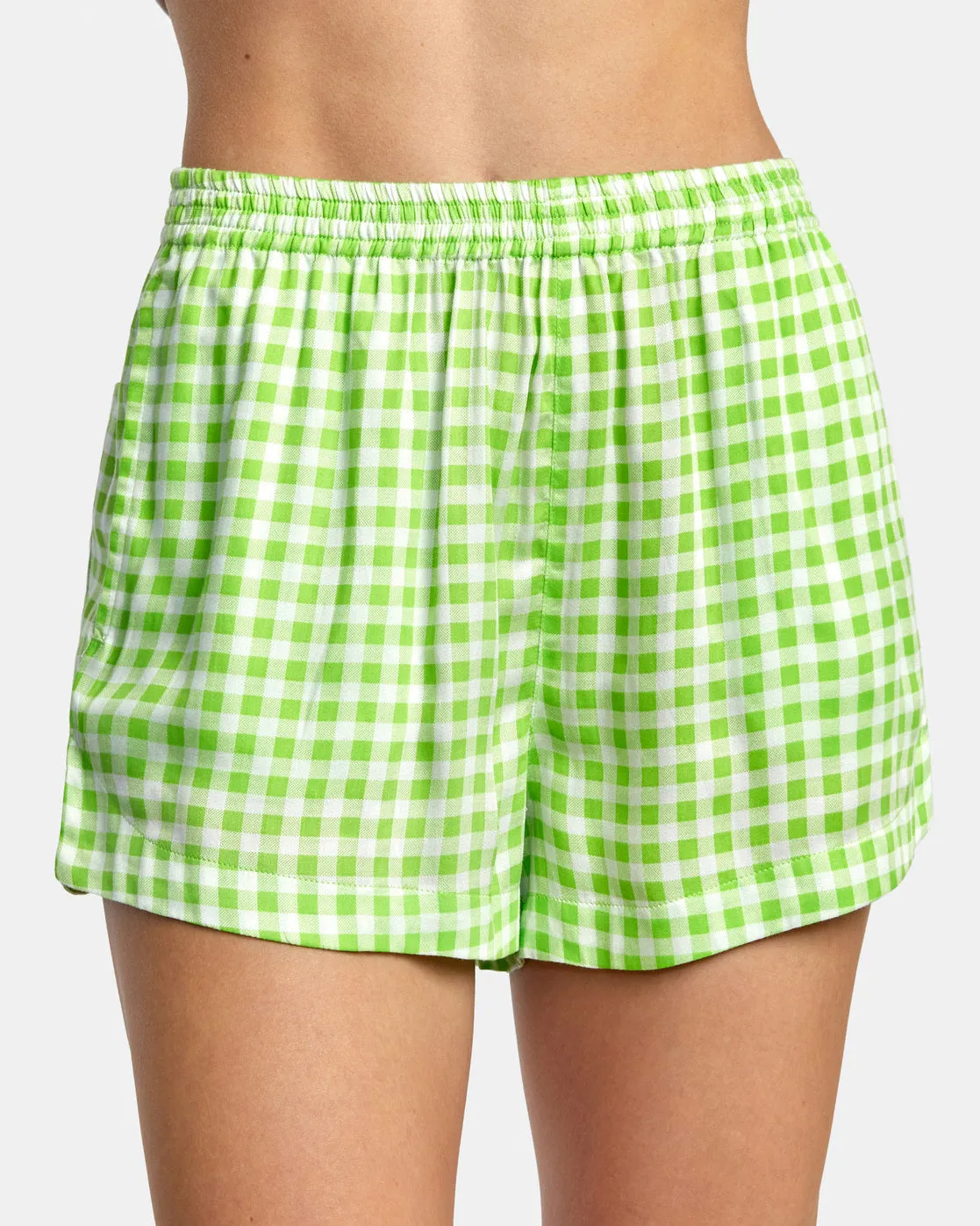 Sawyer Woven Shorts - Green Flash