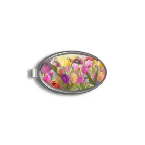 Spring Tulips | Magnetic Phone & Key holder | For your bag, your car, your kitchen and more