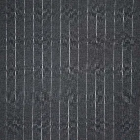 Steel Grey Pinstripes