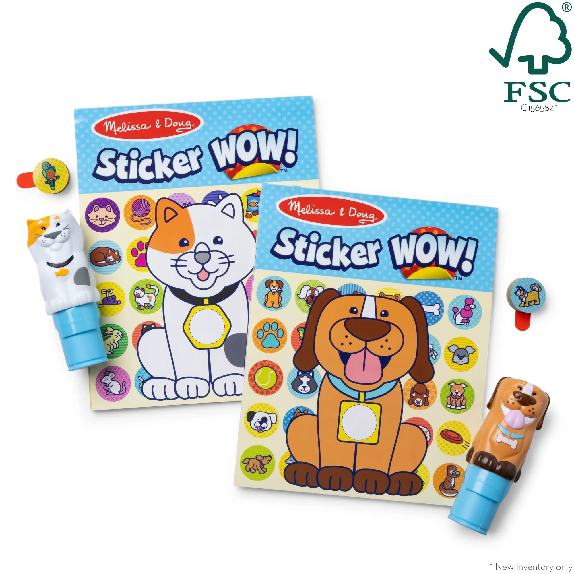 Sticker WOW!® Activity Pads & Sticker Stampers VALUE PACK - Pets