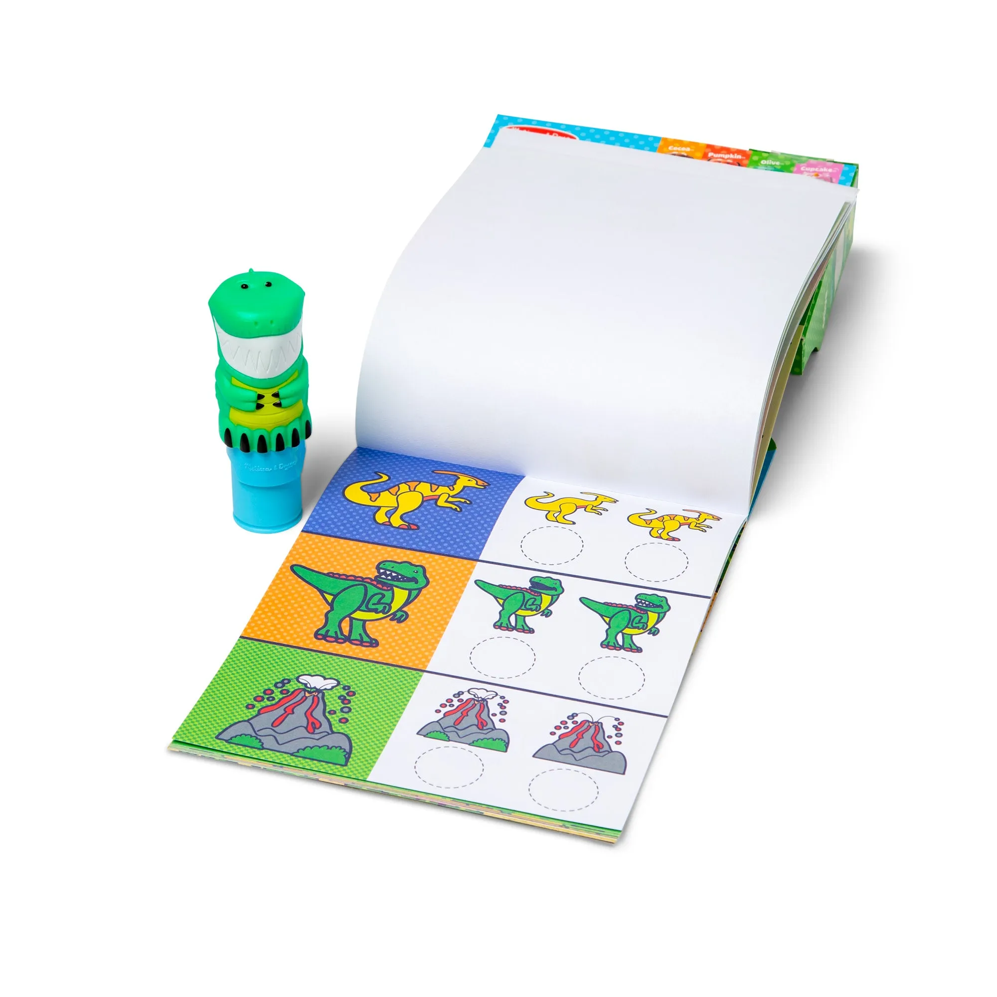 Sticker WOW!™ Dinosaur Bundle: Activity Pad & Sticker Stamper   Mini Activity Pad and 200 Refill Stickers