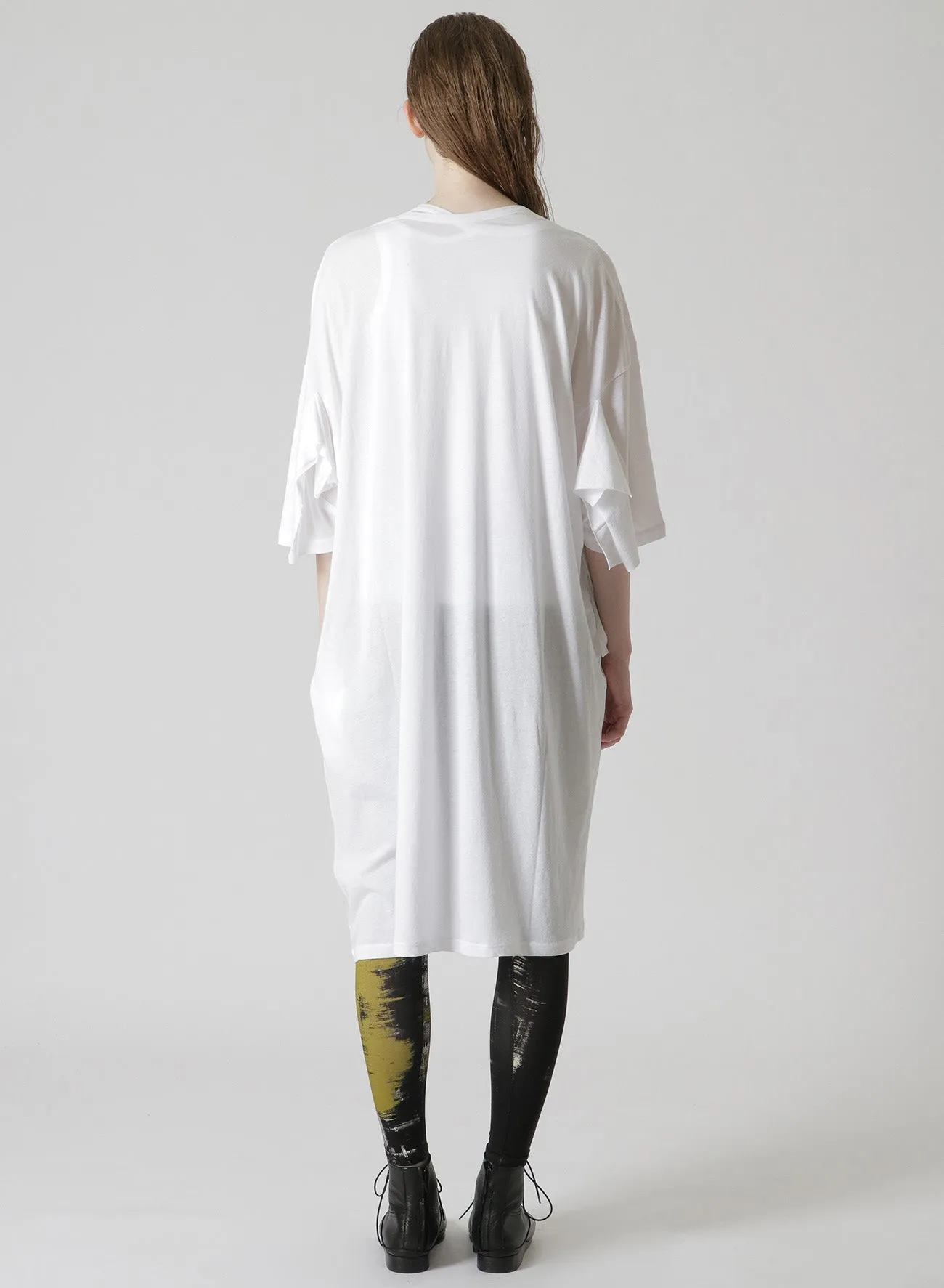 T-SHIRT DRESS WITH CHEST POCKET