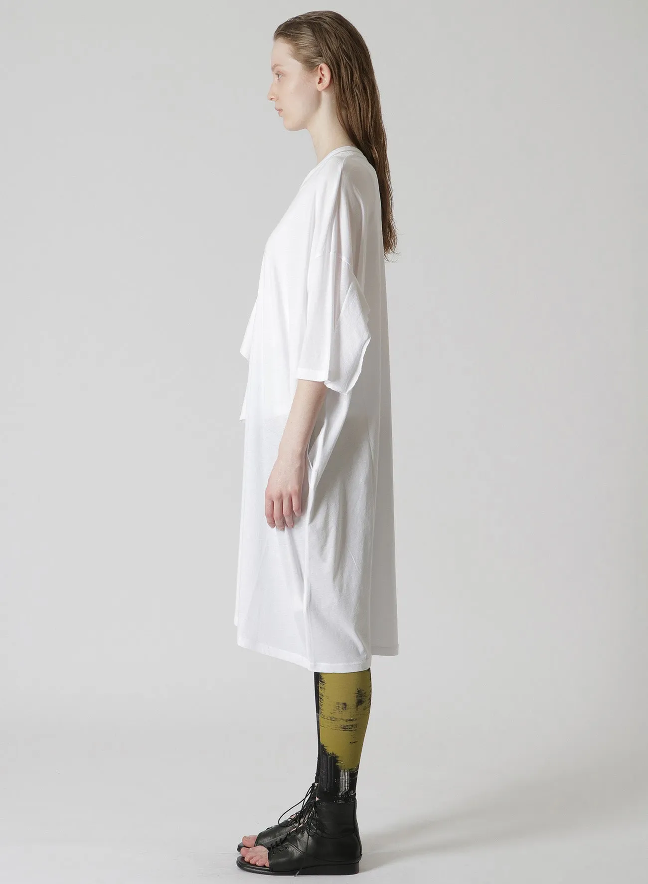 T-SHIRT DRESS WITH CHEST POCKET