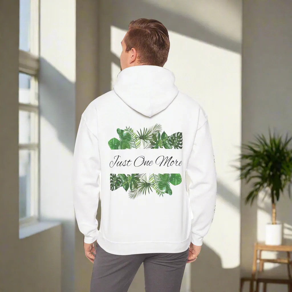 Unisex Heavy Blend Hooded Sweatshirt | Just One More | Tiny Zen Gardens