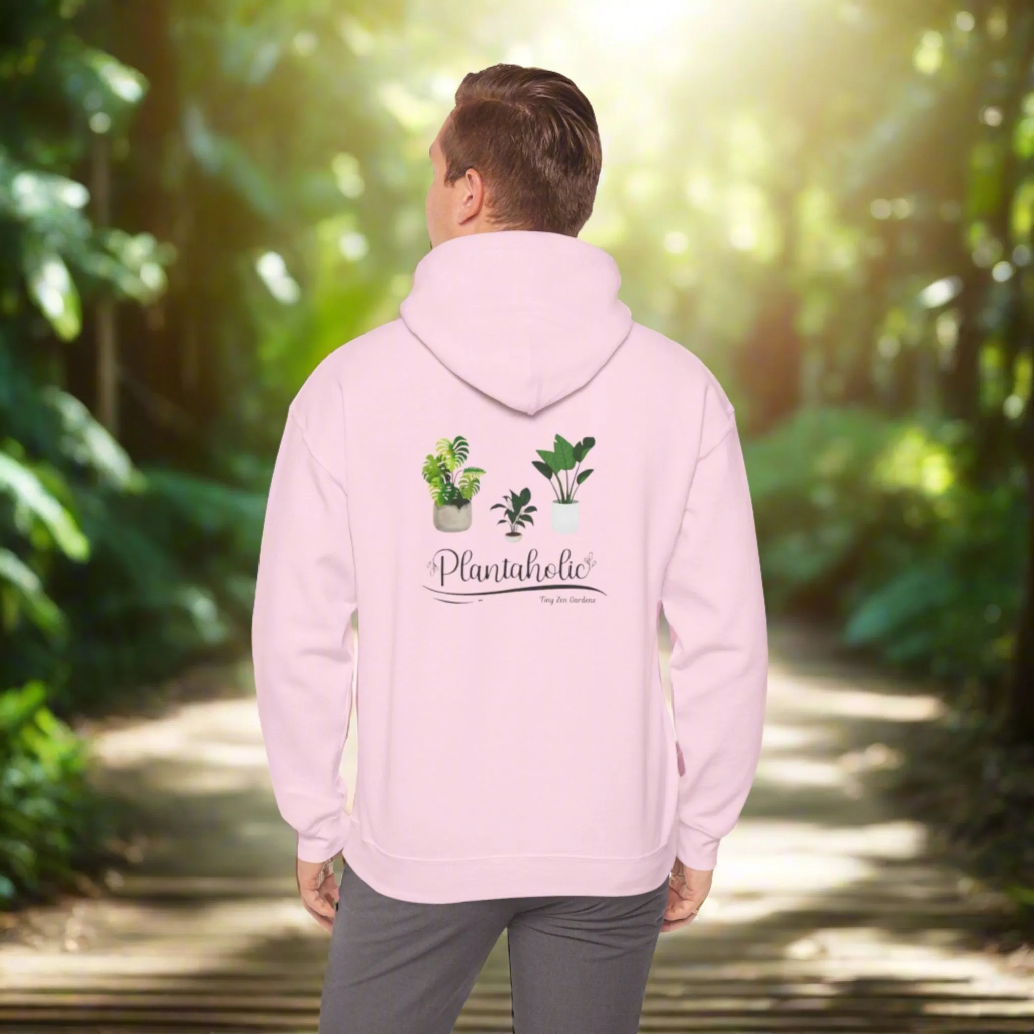 Unisex Heavy Blend Hooded Sweatshirt | Plantaholic | Tiny Zen Gardens