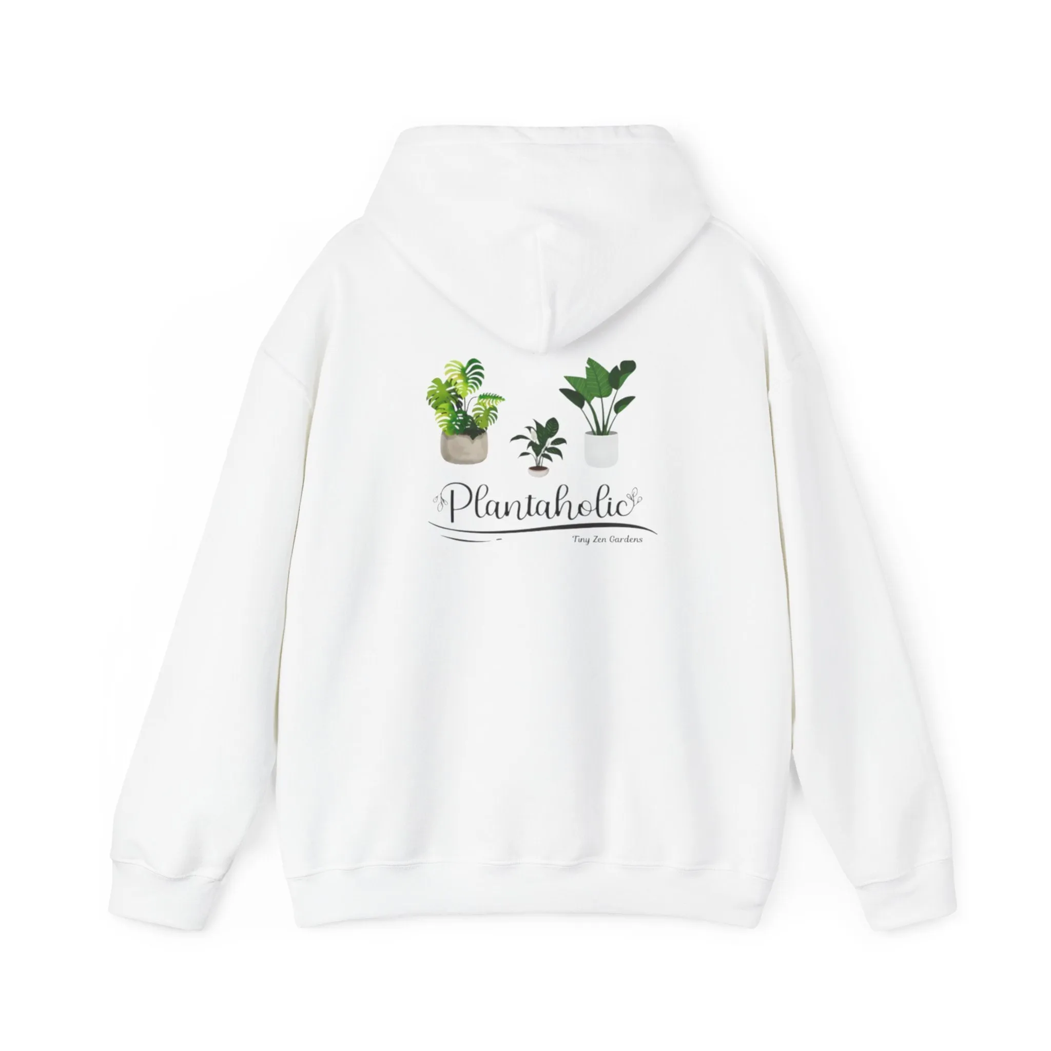 Unisex Heavy Blend Hooded Sweatshirt | Plantaholic | Tiny Zen Gardens