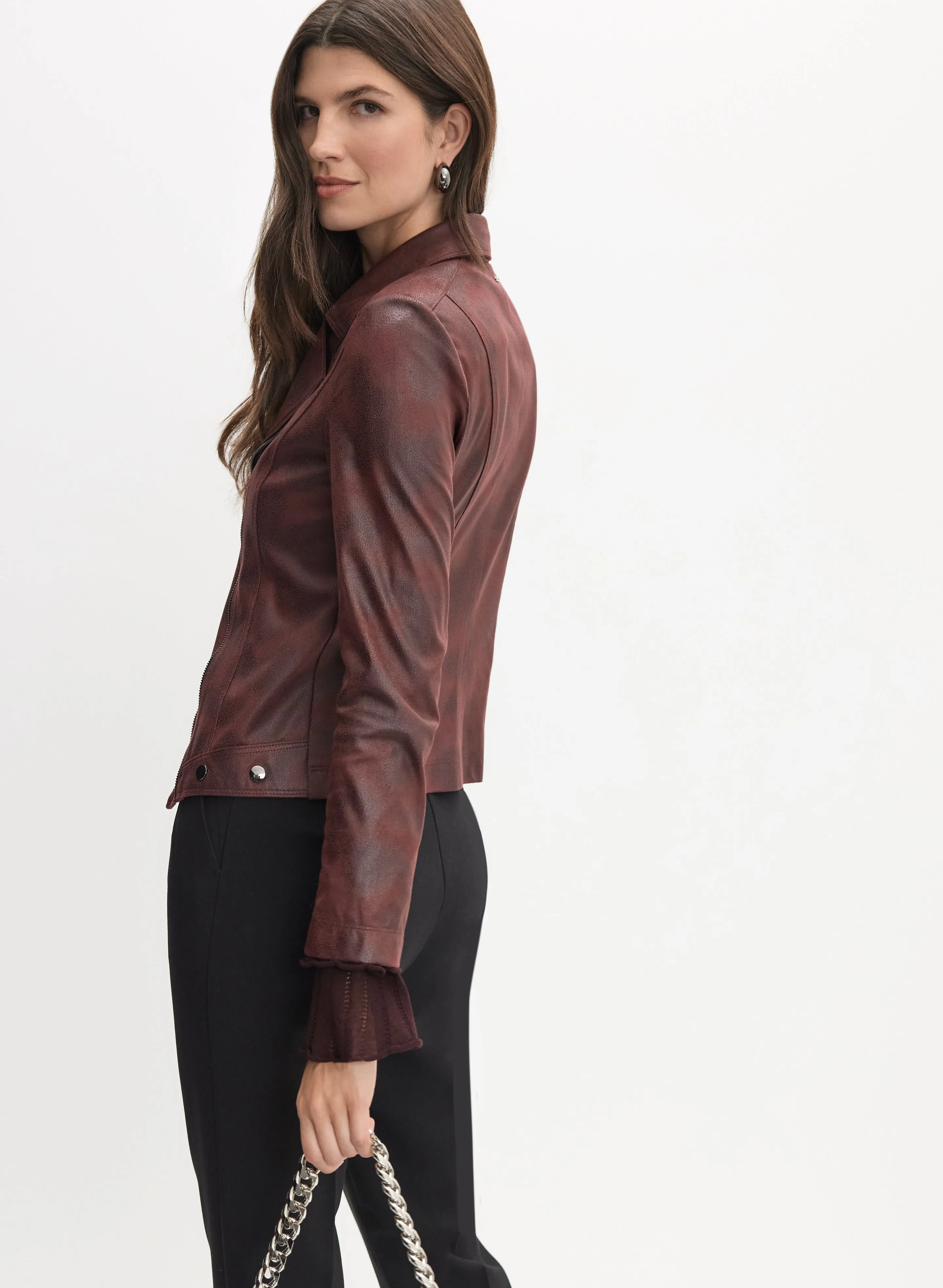 Vex - Faux Leather Jacket