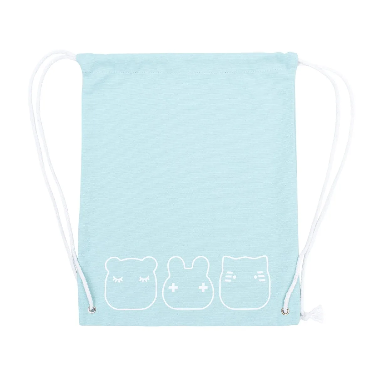 We Might Be Tiny Drawstring Bag - Sage